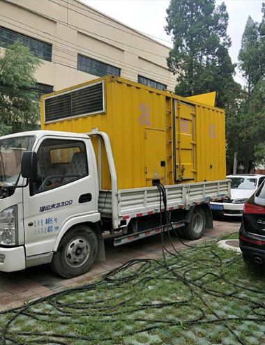 灵山发电车出租-柴油发电机组排烟系统设计要求及其考虑因素