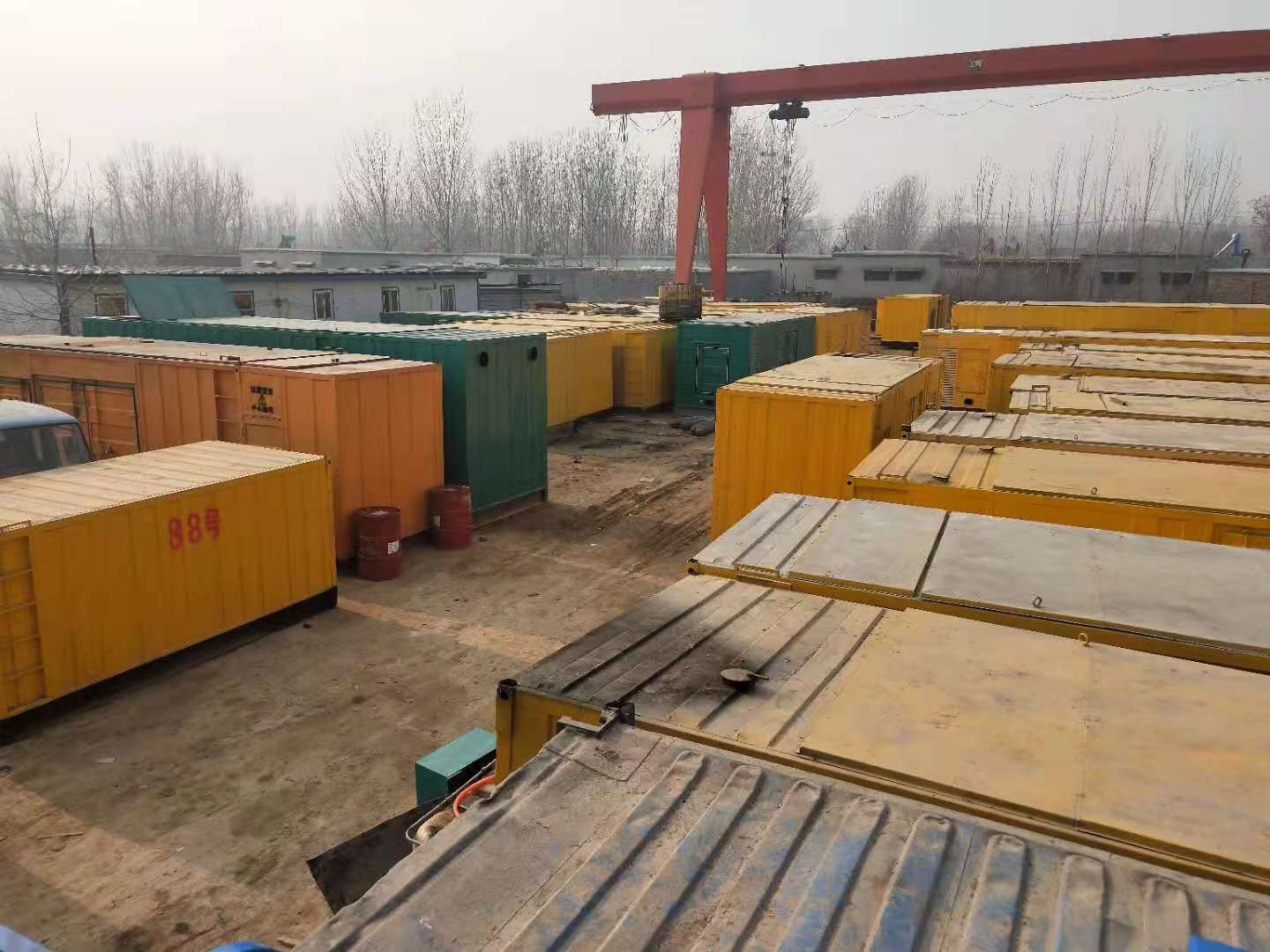 灵山租赁发电机-灰尘、风沙对柴油发电机组造成哪些不良影响？