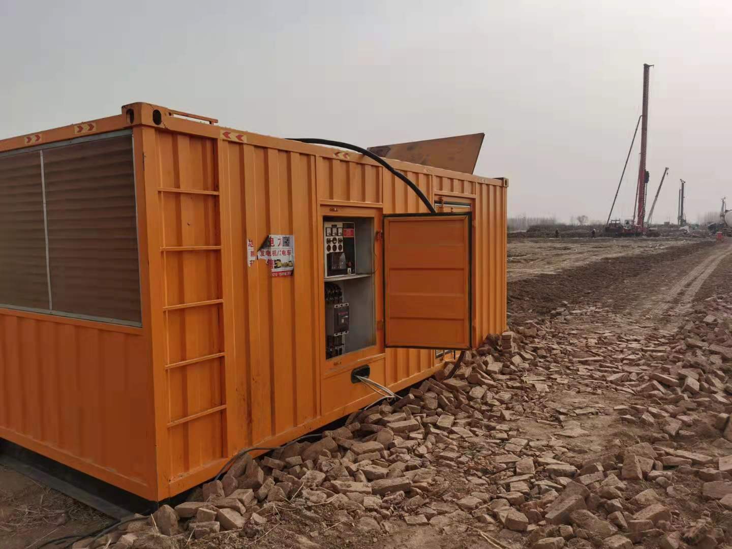 灵山发电车租赁-柴油发电机组的安装须知