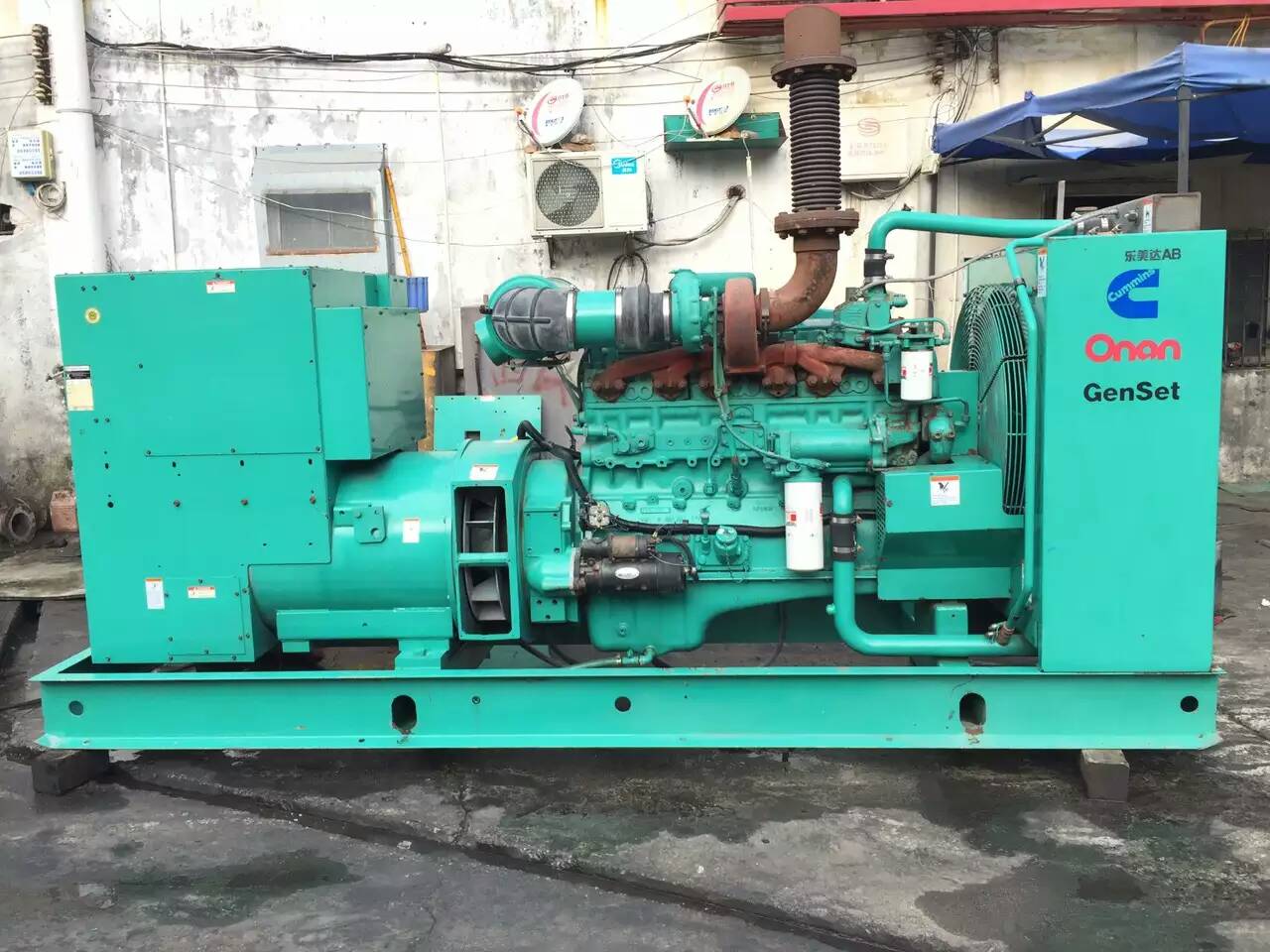 灵山租赁发电机-柴油发电机不正常冒烟的原因